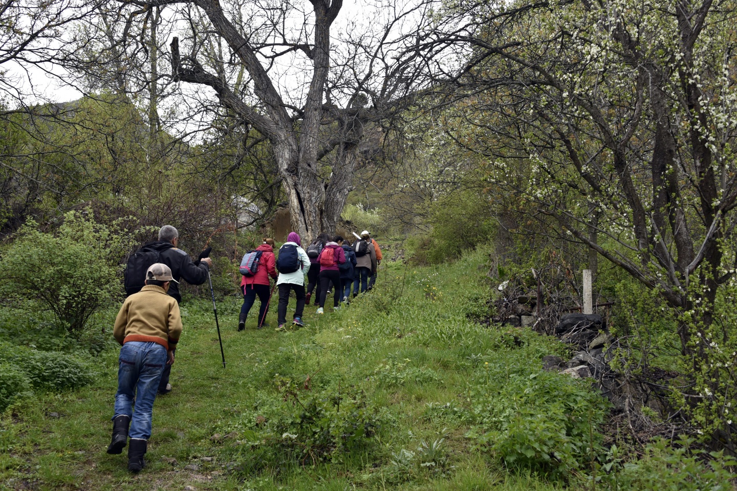 Gümüşhaneli dağcılardan tarih ve doğa içerikli yürüyüş 3