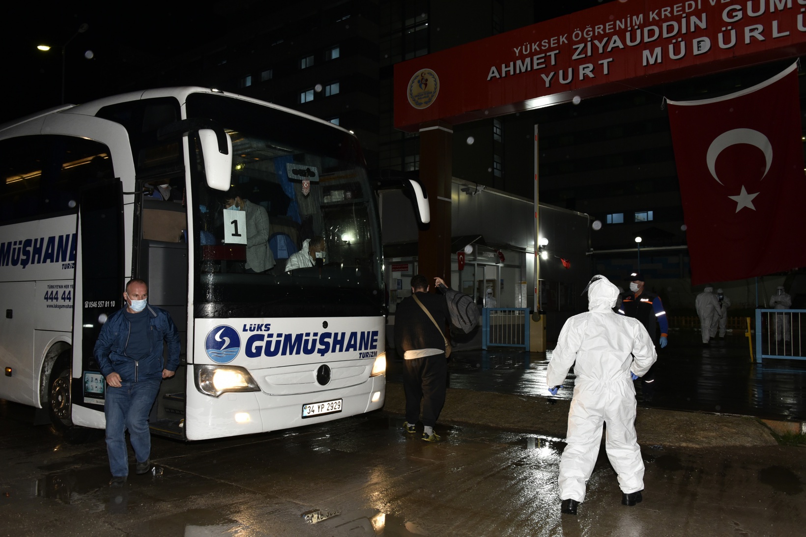 Belçika'dan getirilen 245 vatandaş Gümüşhane’de karantinada 3