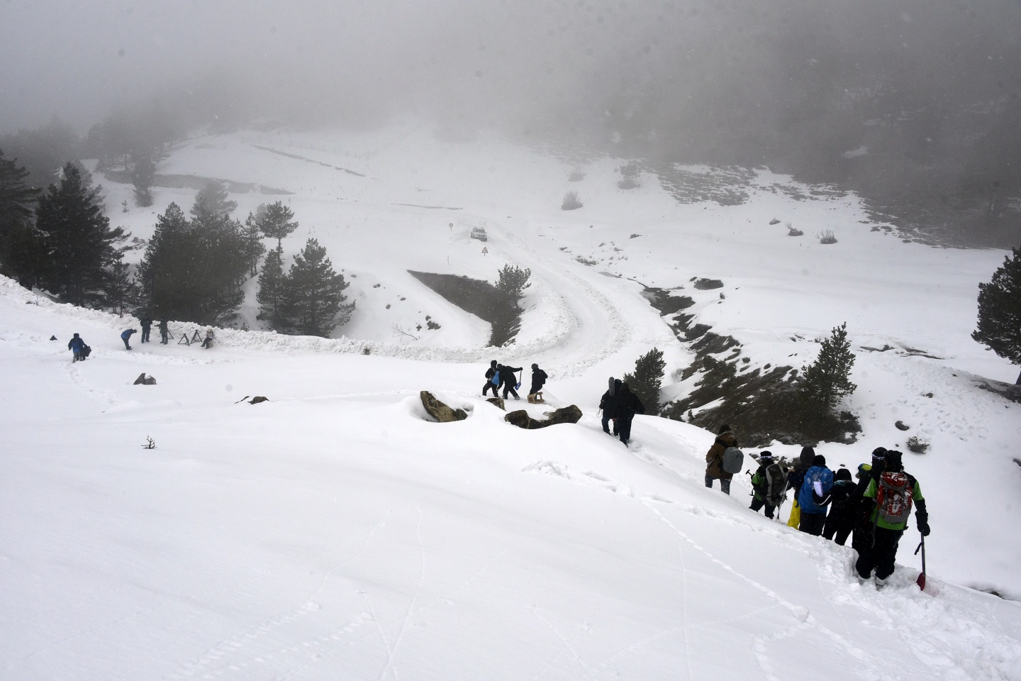 Zigana’da çığ belgeseli çekiliyor 23