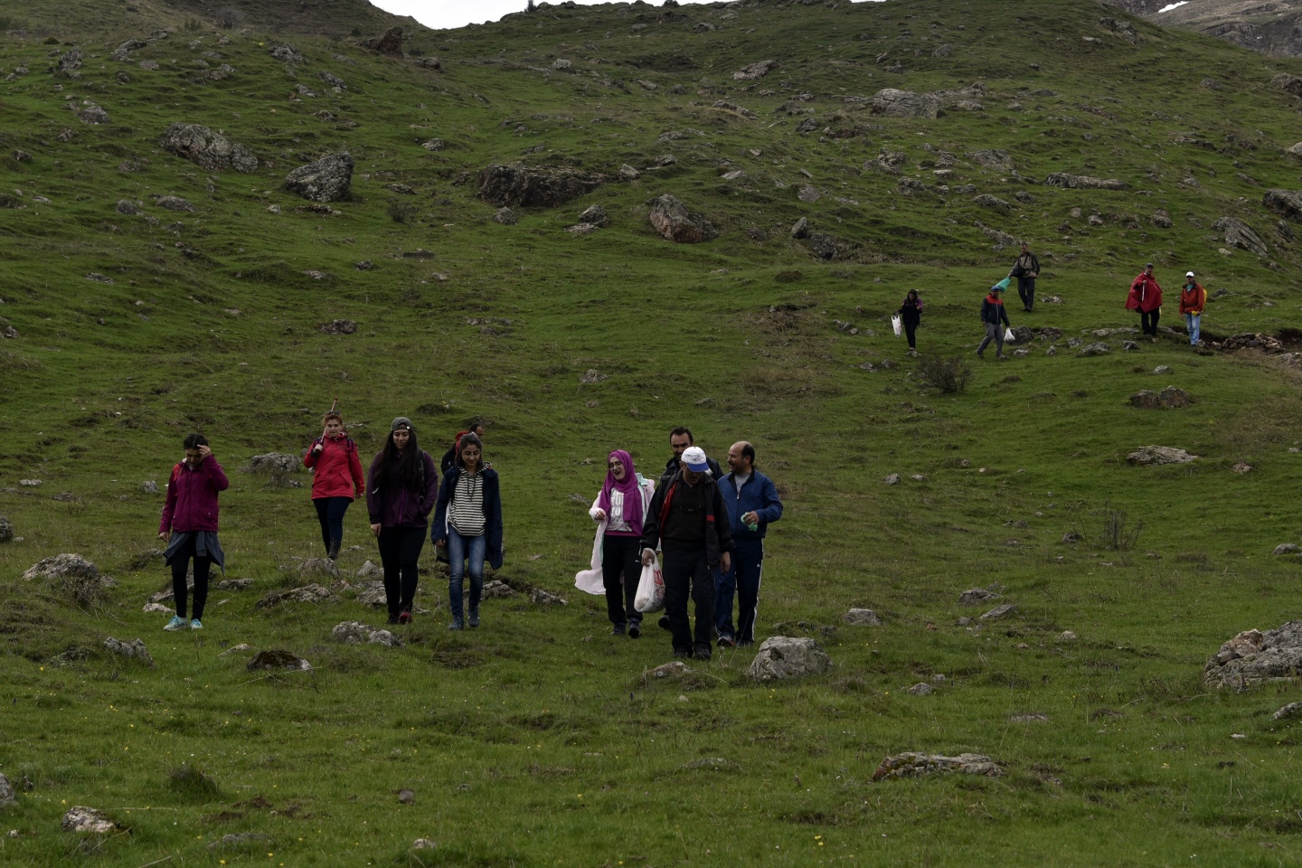 Gümüşhaneli dağcılardan tarih ve doğa içerikli yürüyüş 17