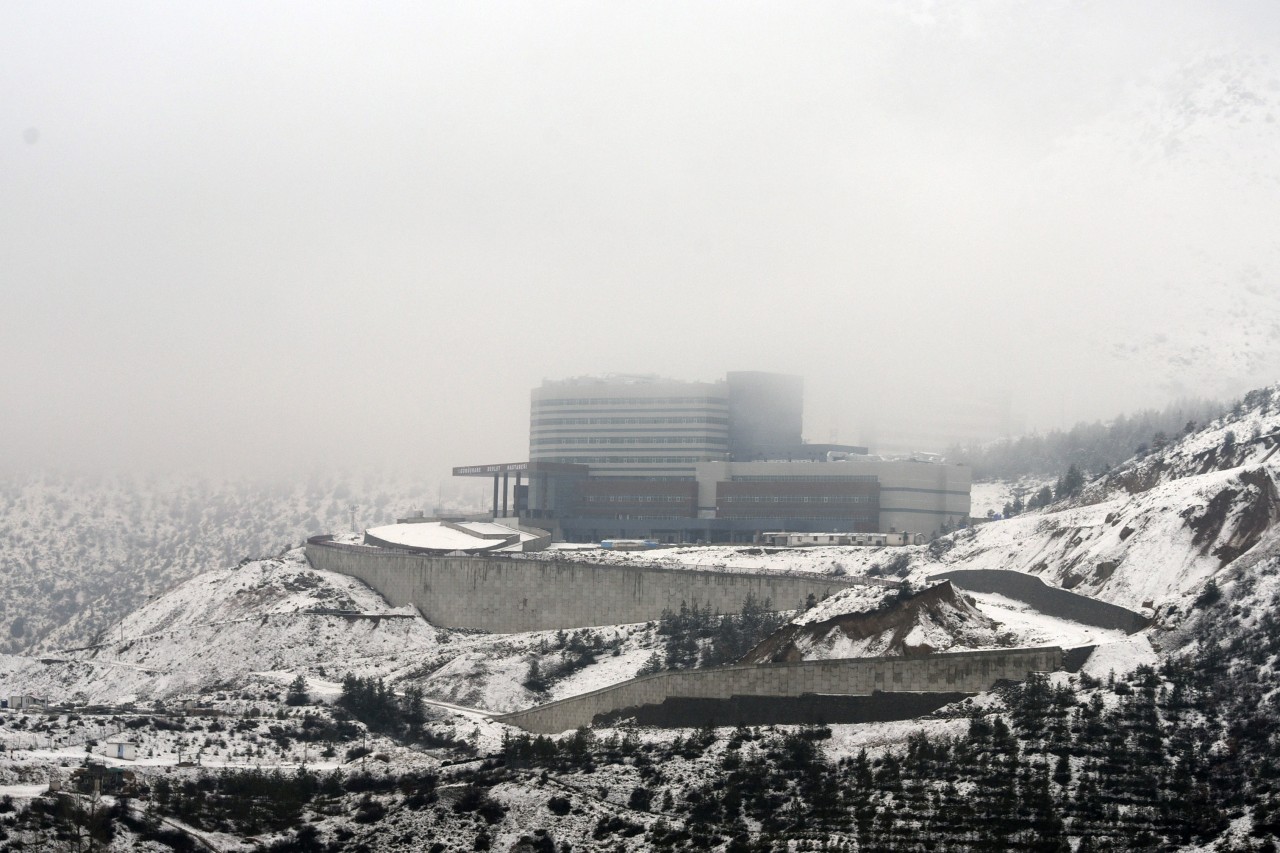 Gümüşhane'de kar yağışı 4