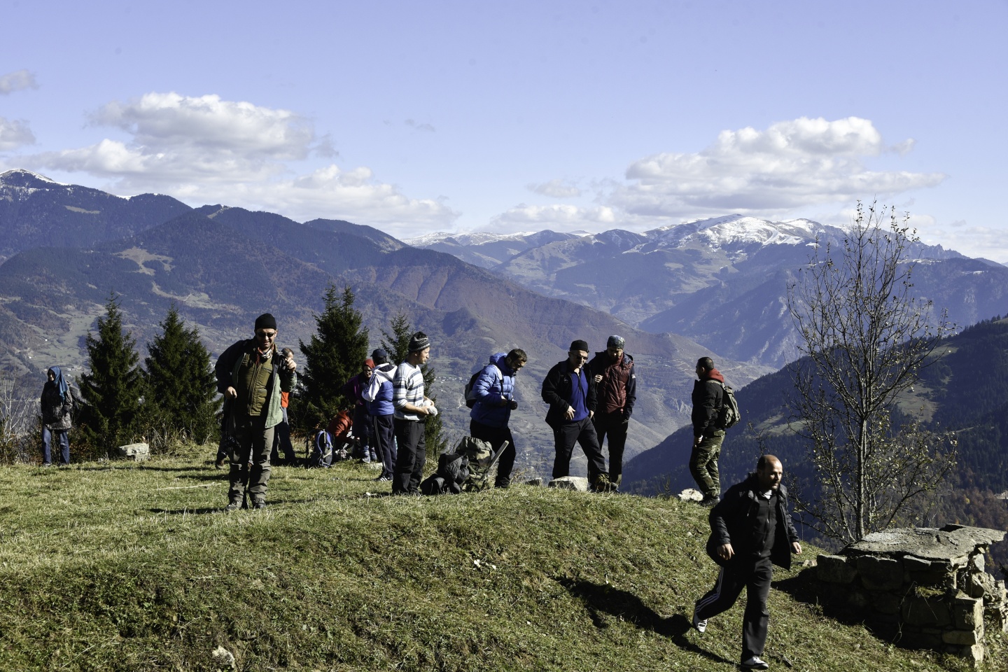 Gümüşhaneli dağcılardan en güzel sonbahar yürüyüşü 38