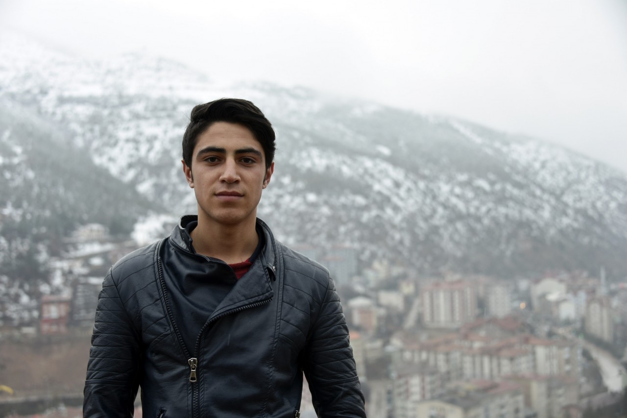 Gümüşhane'de kar yağışı 6