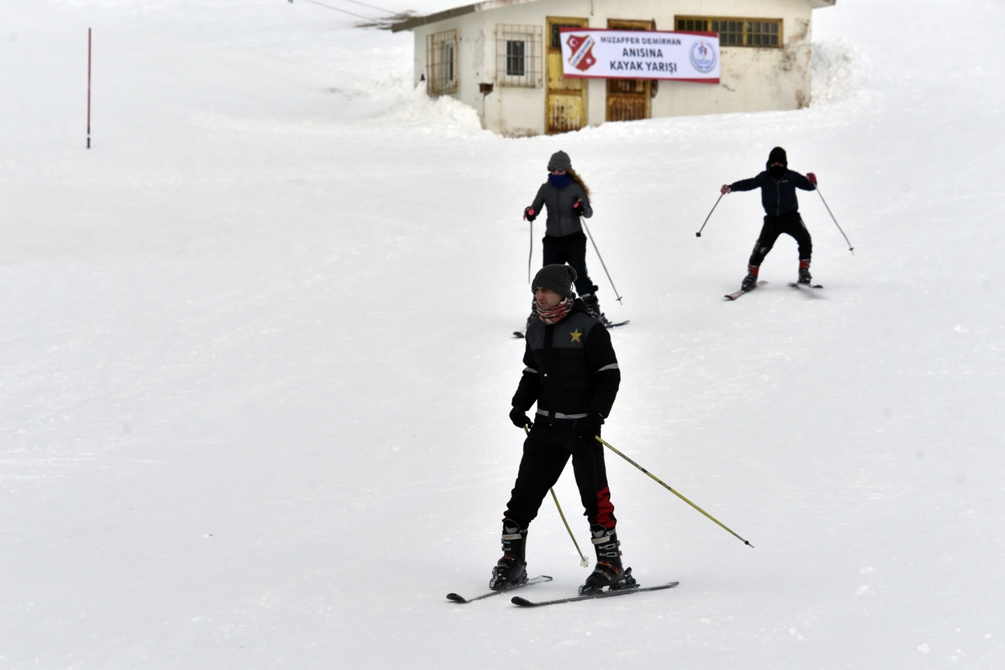 Zigana dağında kayak yarışmaları yapıldı 6