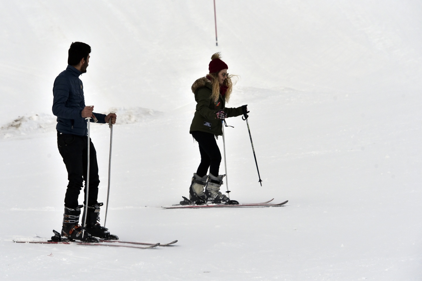 Zigana dağında kayak yarışmaları yapıldı 4