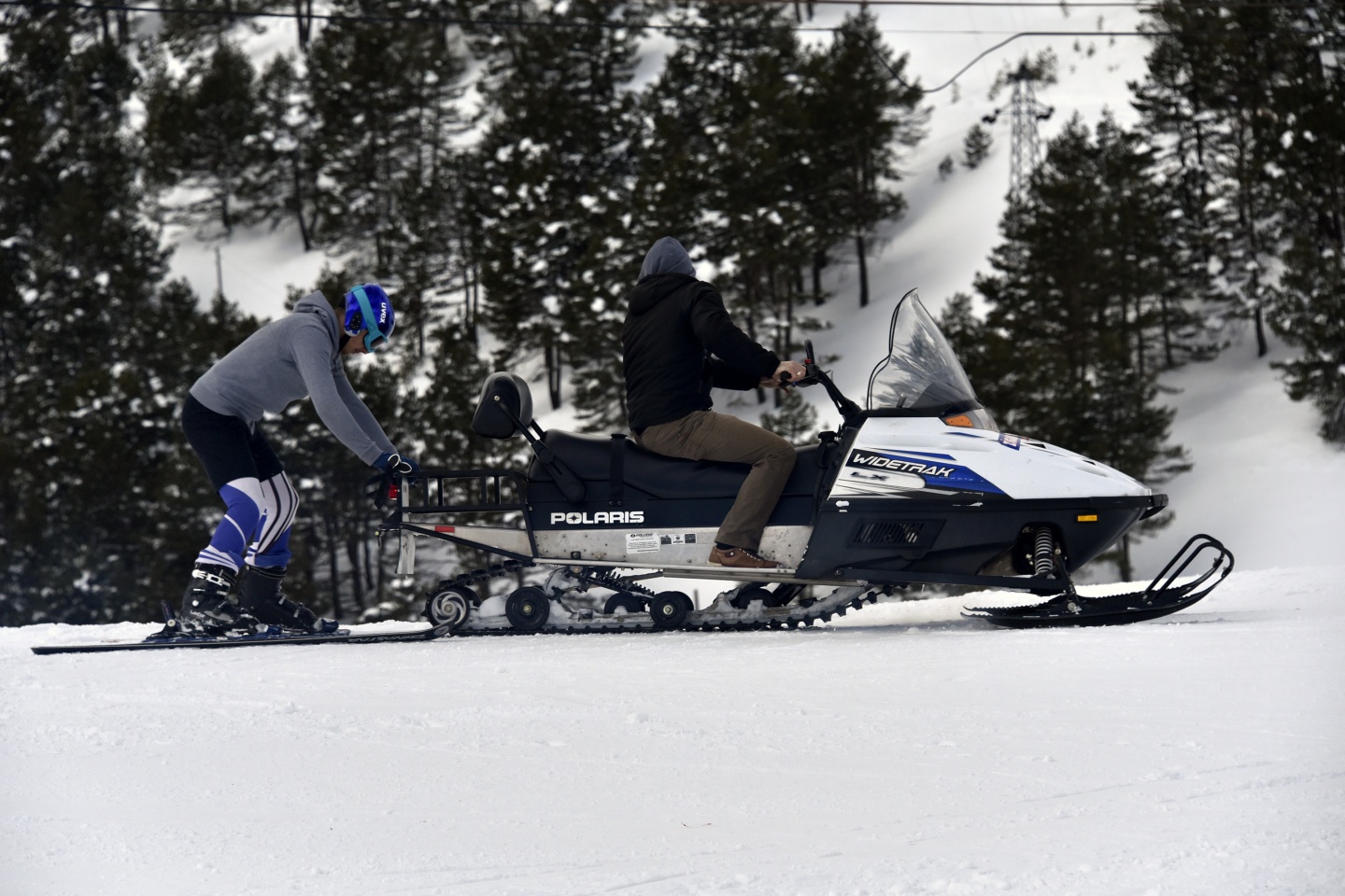 Zigana dağında kayak yarışmaları yapıldı 2