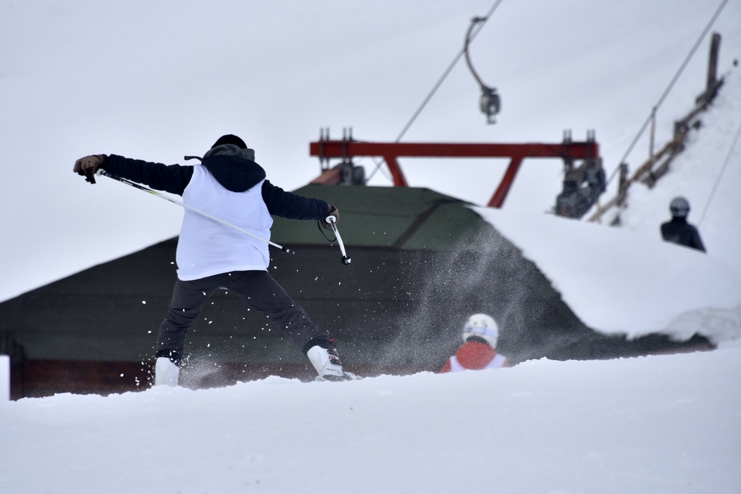 Zigana dağında kayak yarışmaları yapıldı 5