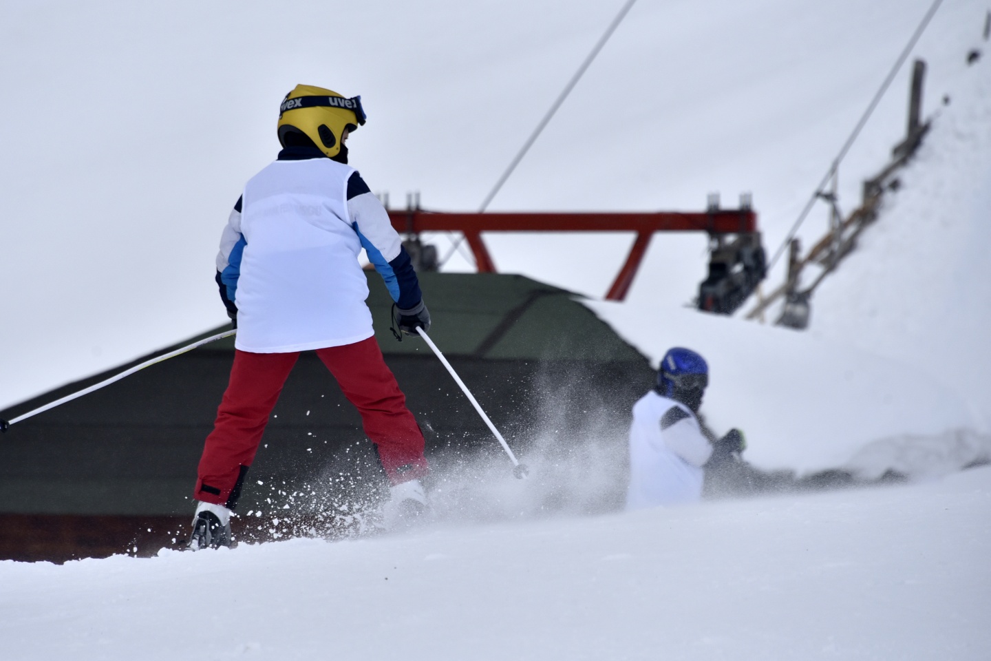 Zigana dağında kayak yarışmaları yapıldı 3