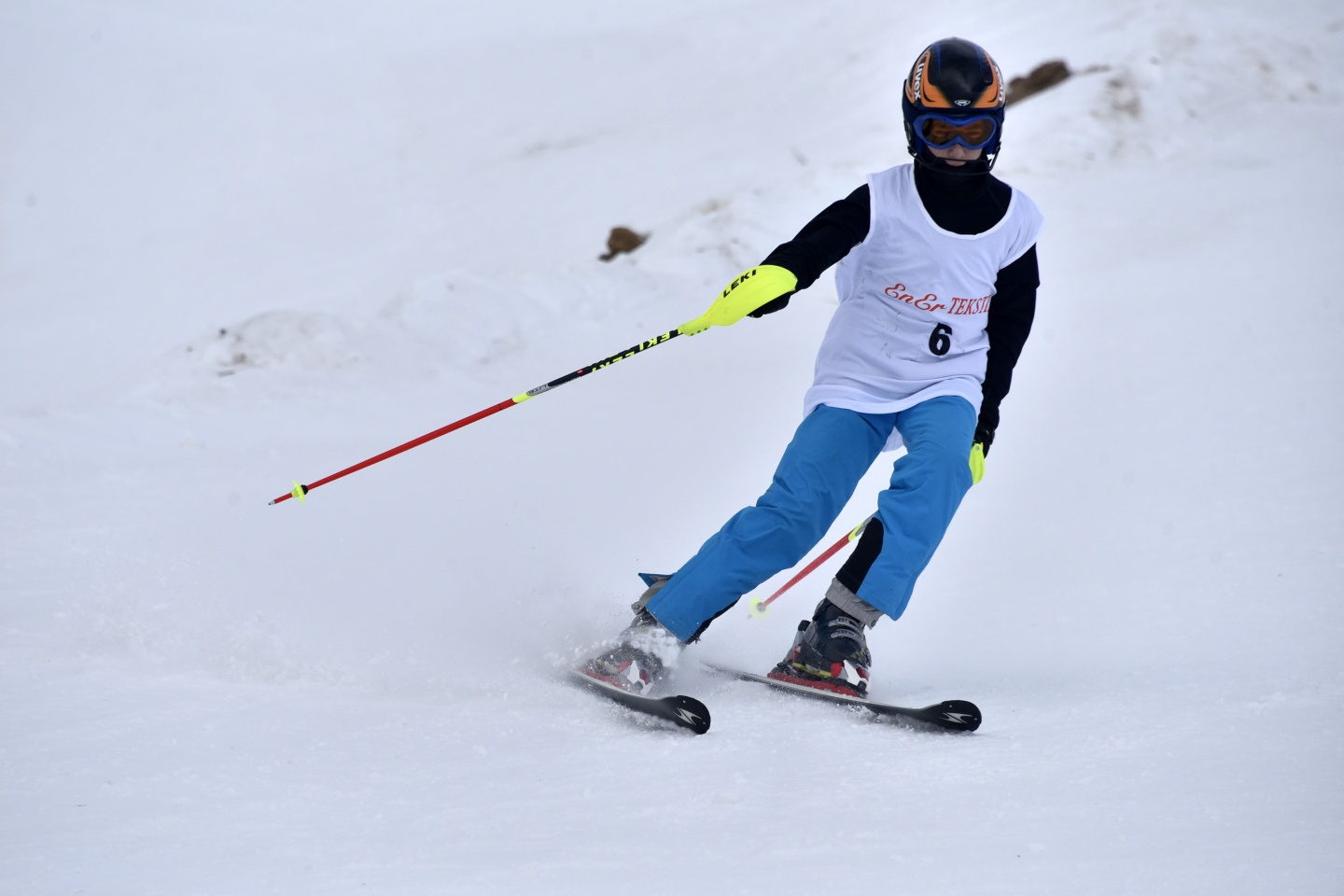 Zigana dağında kayak yarışmaları yapıldı 7