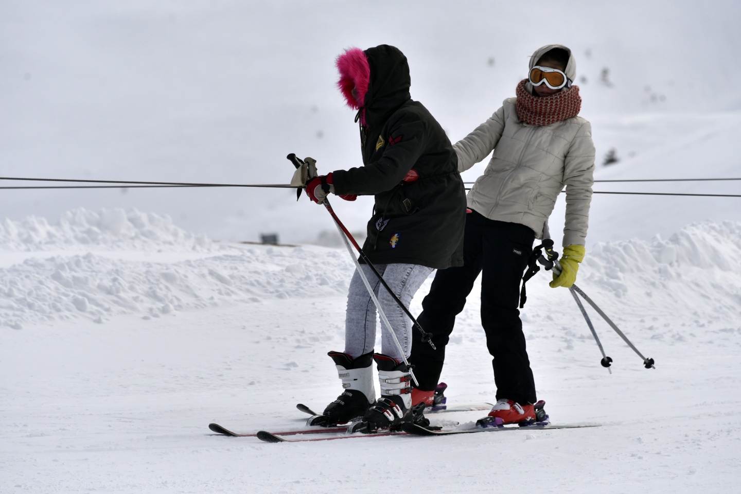 Zigana dağında kayak yarışmaları yapıldı 10