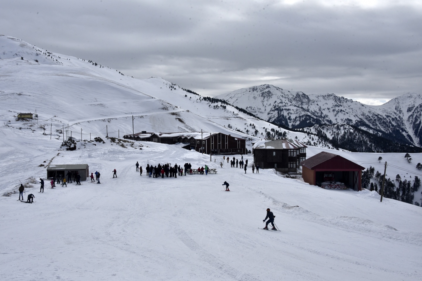 Zigana dağında kayak yarışmaları yapıldı 16