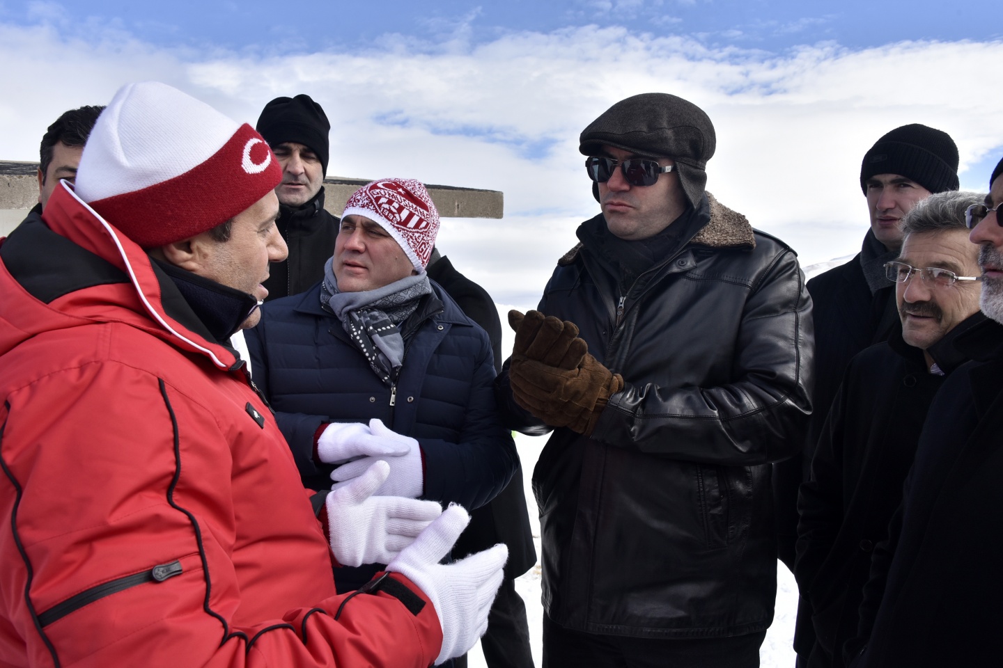 Zigana dağında kayak yarışmaları yapıldı 14