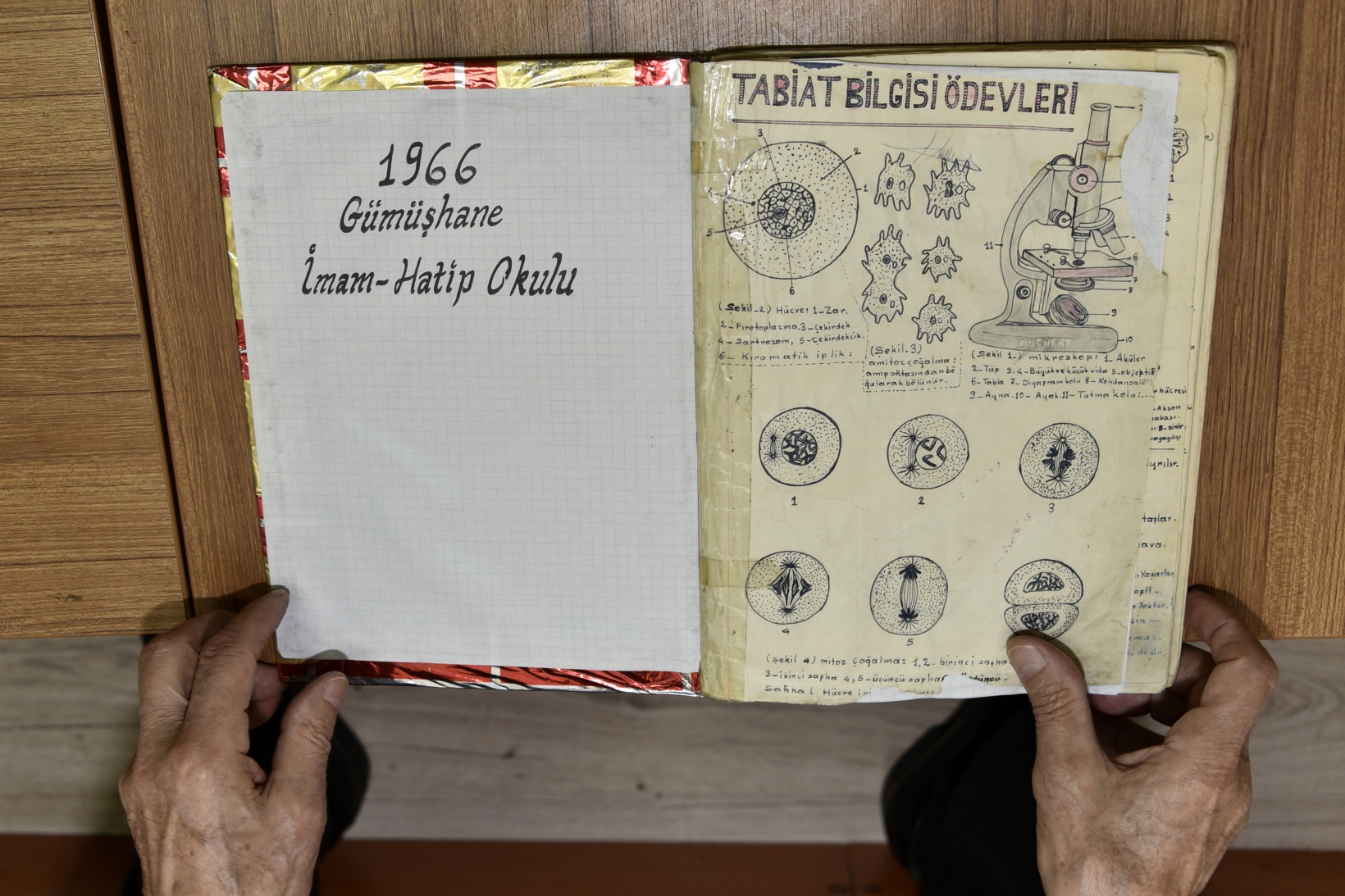 Yokluk yıllarının hatırası: 58 yıllık defter şaşırtıyor 6