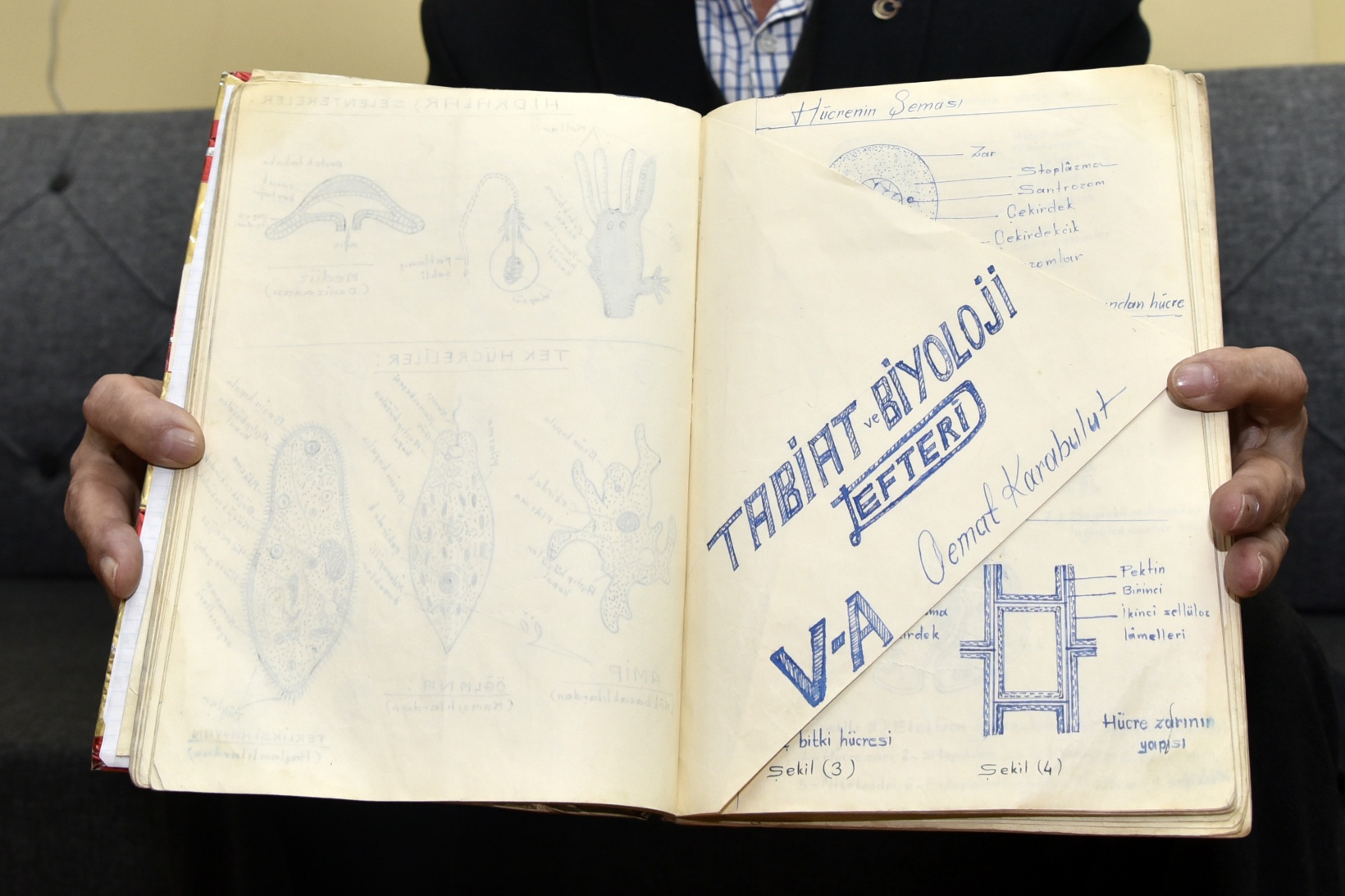 Yokluk yıllarının hatırası: 58 yıllık defter şaşırtıyor 1