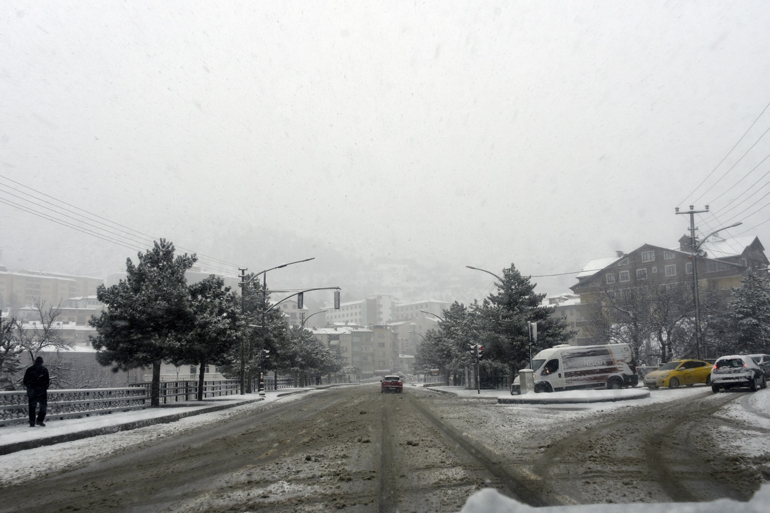 Gümüşhane’deki kar yağışı 30