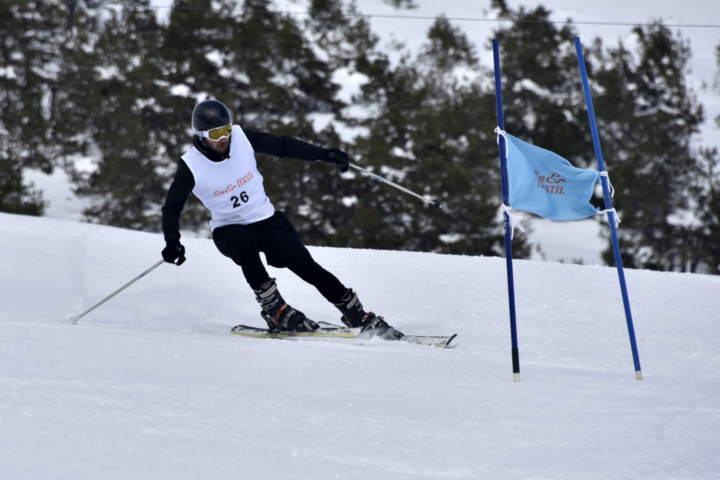 Zigana dağında kayak yarışmaları yapıldı 33