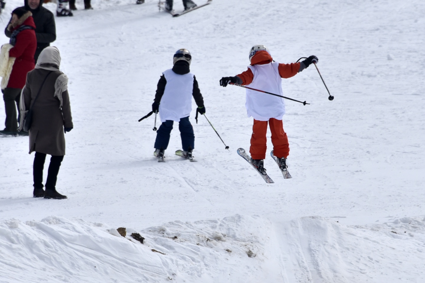 Zigana dağında kayak yarışmaları yapıldı 34