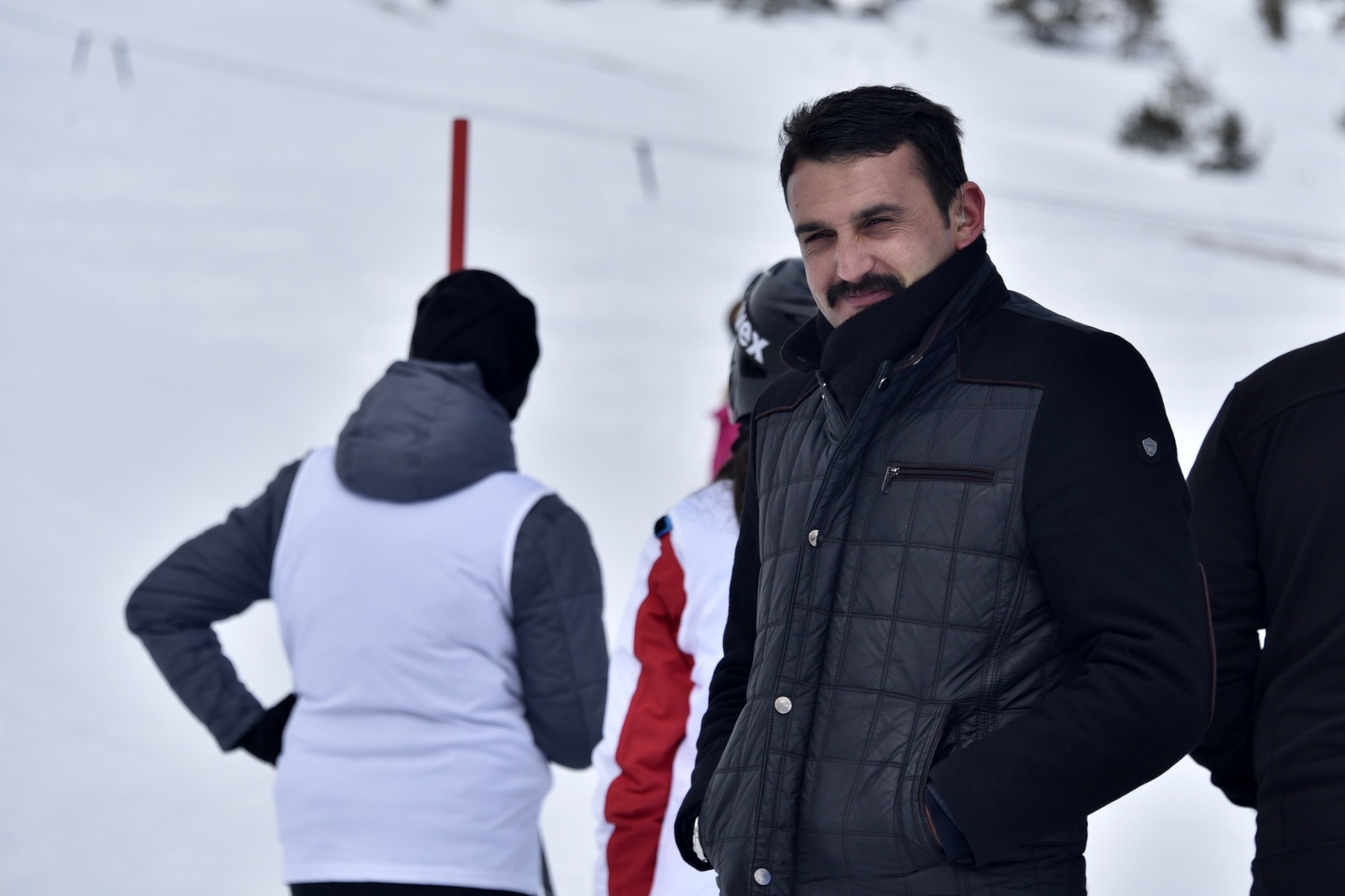 Zigana dağında kayak yarışmaları yapıldı 43