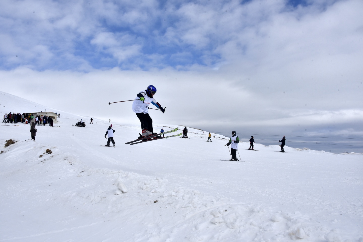 Zigana dağında kayak yarışmaları yapıldı 46