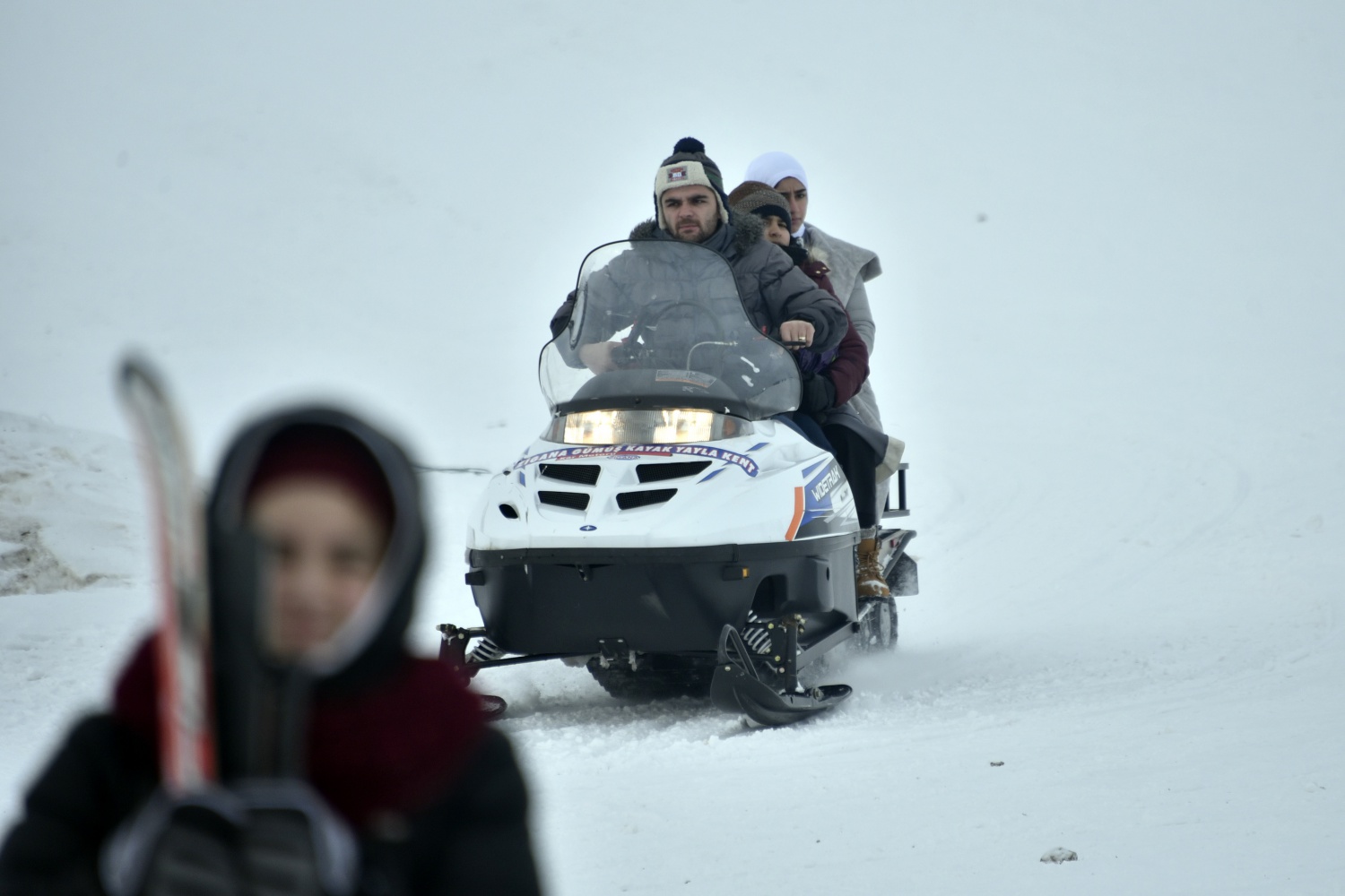 Zigana’da araç park edecek yer kalmadı 1