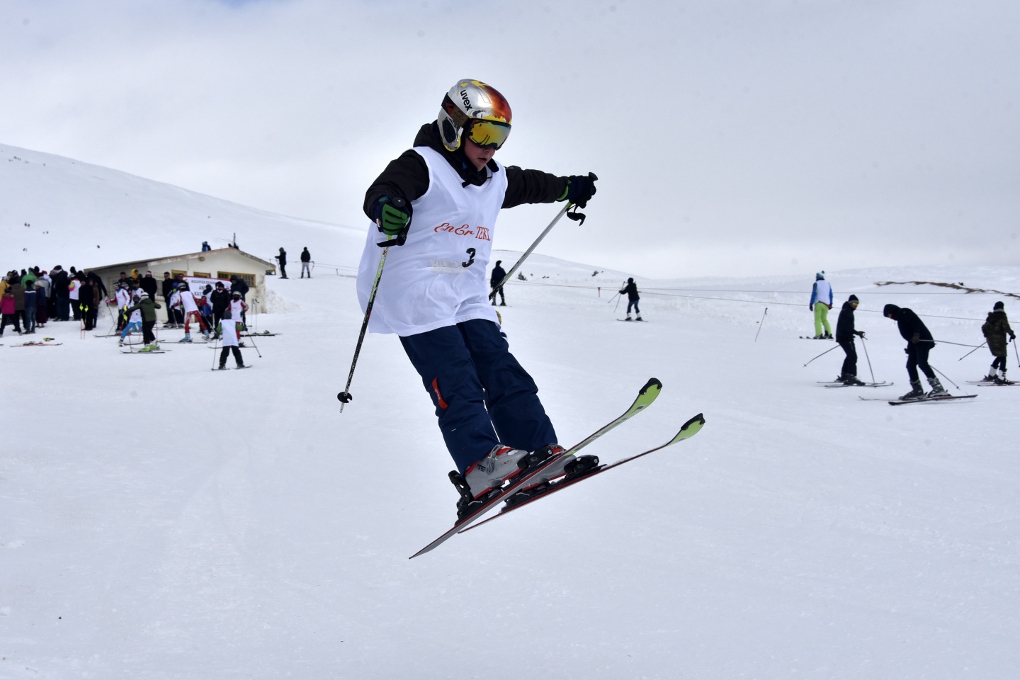Zigana dağında kayak yarışmaları yapıldı 51