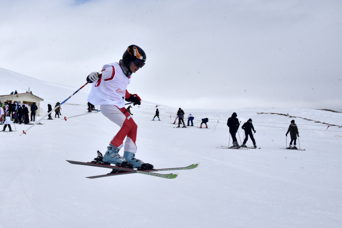 Zigana dağında kayak yarışmaları yapıldı 50