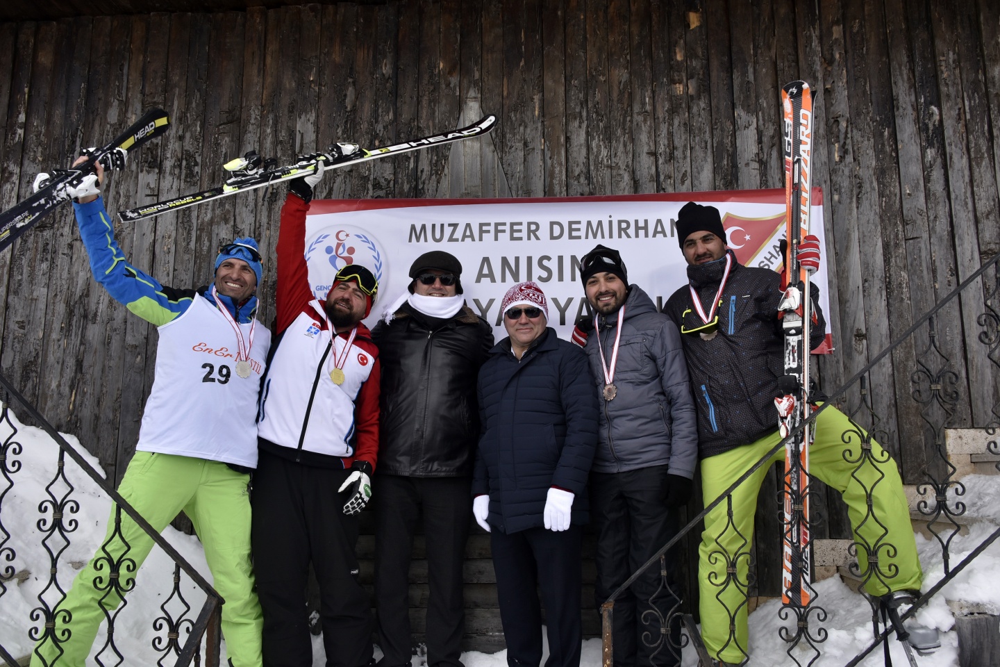 Zigana dağında kayak yarışmaları yapıldı 60