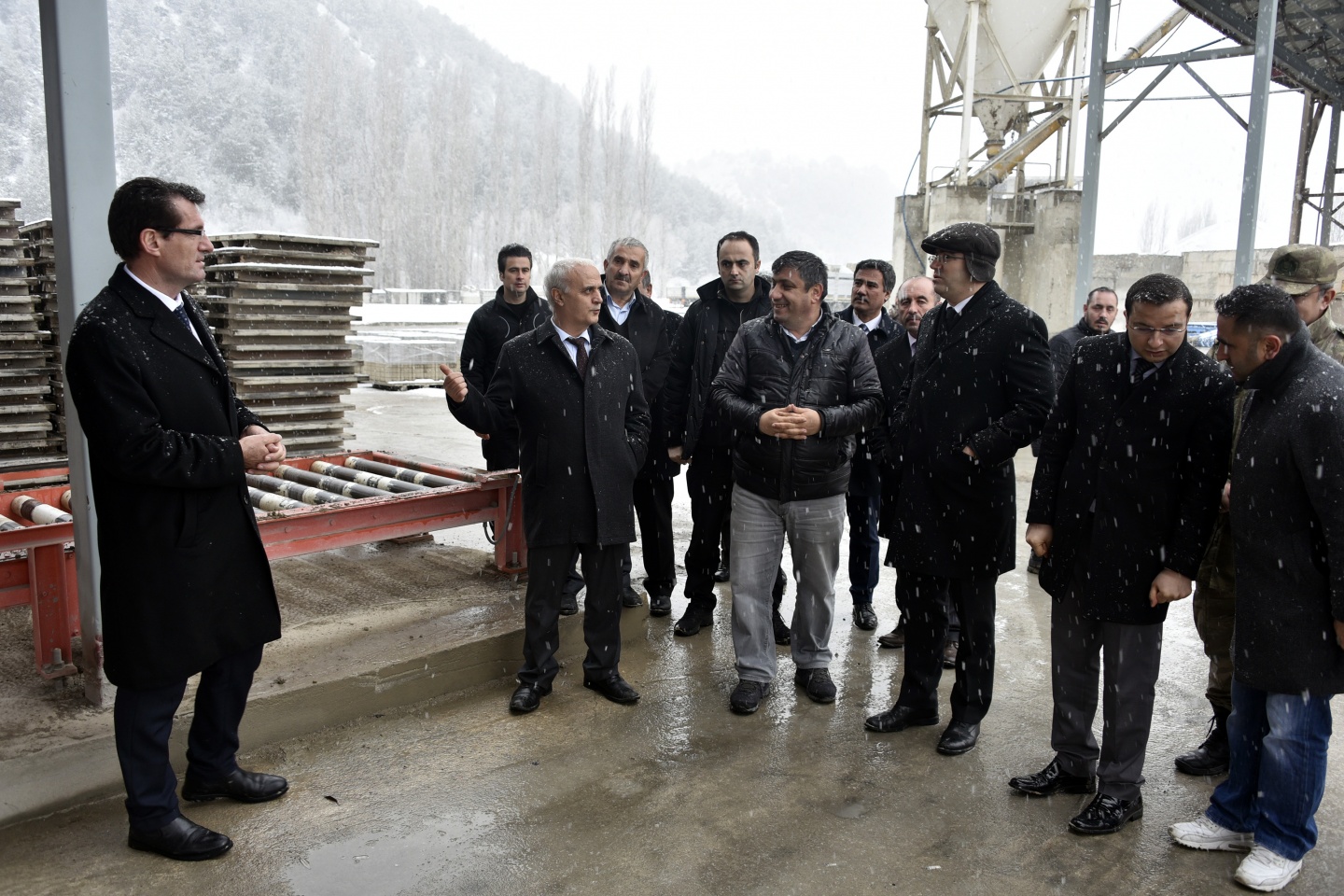 Vali Memiş Şiran’da incelemelerde bulundu 18