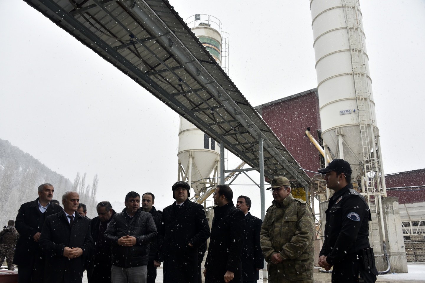 Vali Memiş Şiran’da incelemelerde bulundu 17