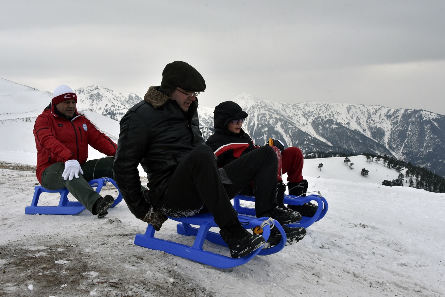 Kayak kursunu horonla bitirdiler 3