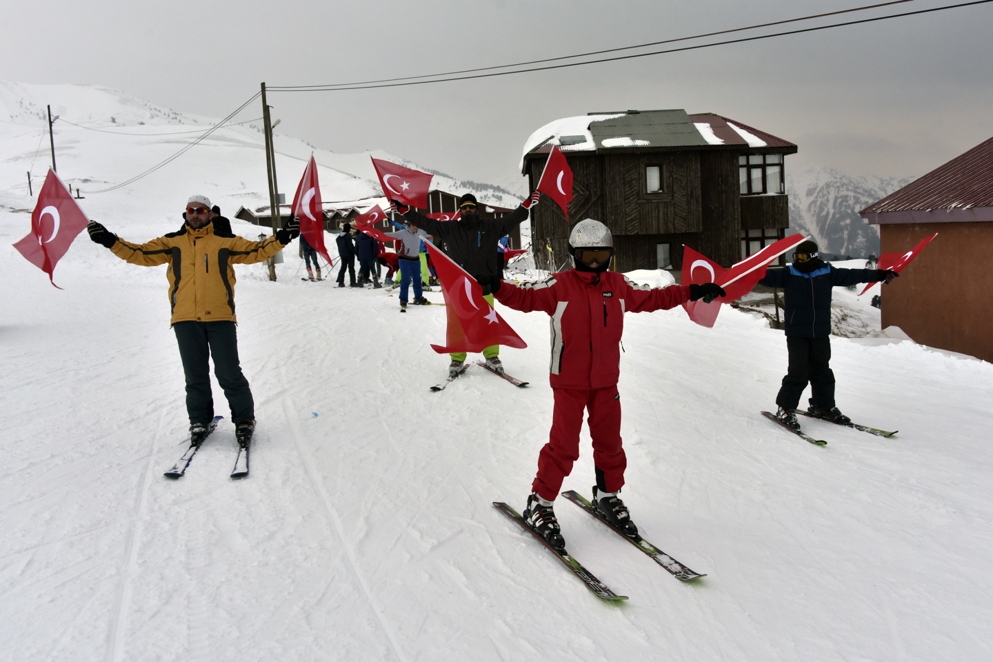 Kayak kursunu horonla bitirdiler 5
