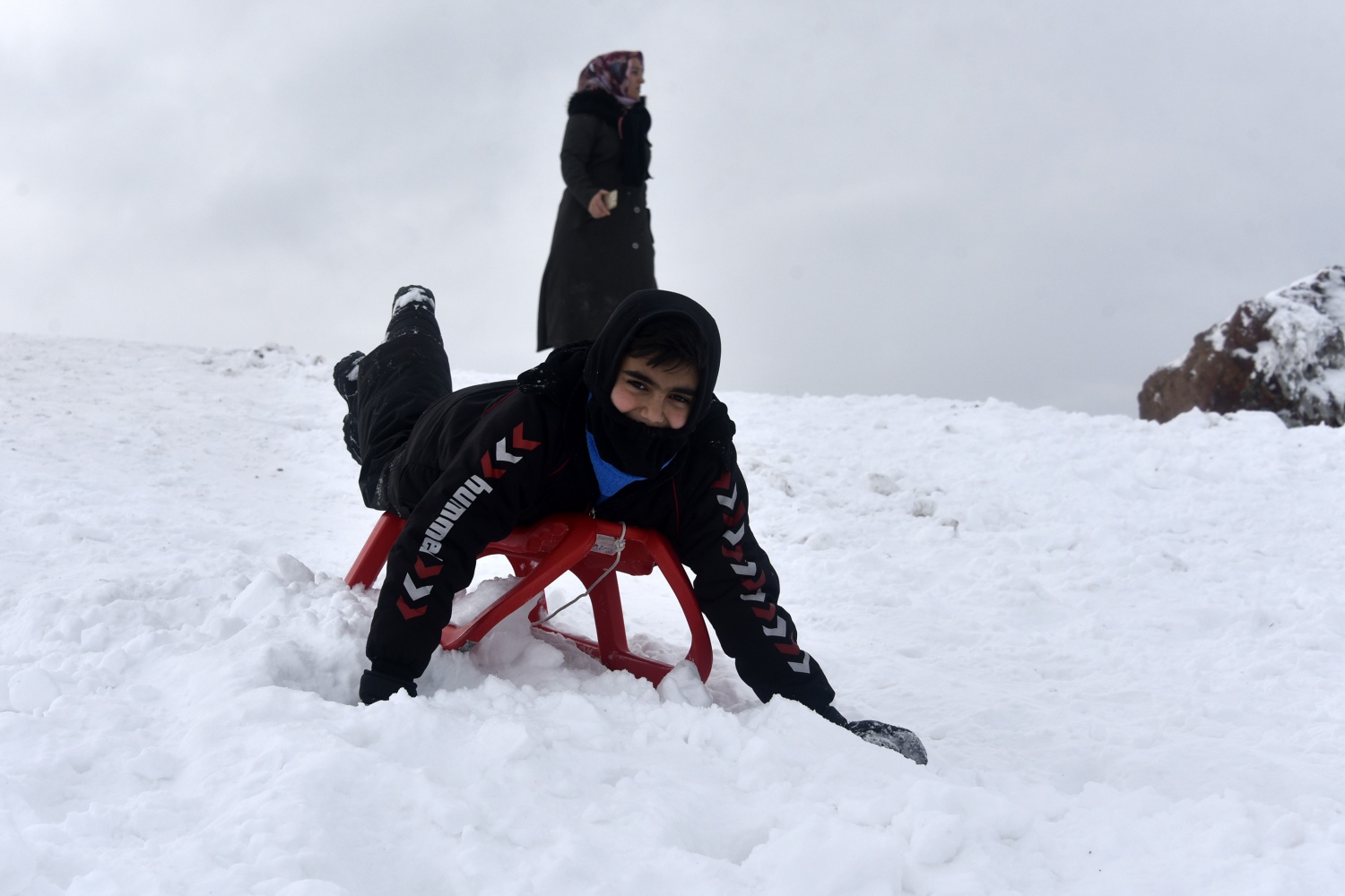 Zigana’da araç park edecek yer kalmadı 44