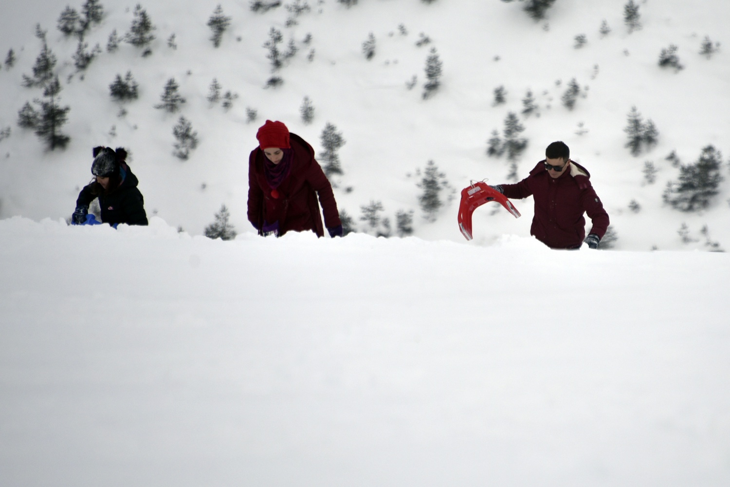 Zigana’da araç park edecek yer kalmadı 51