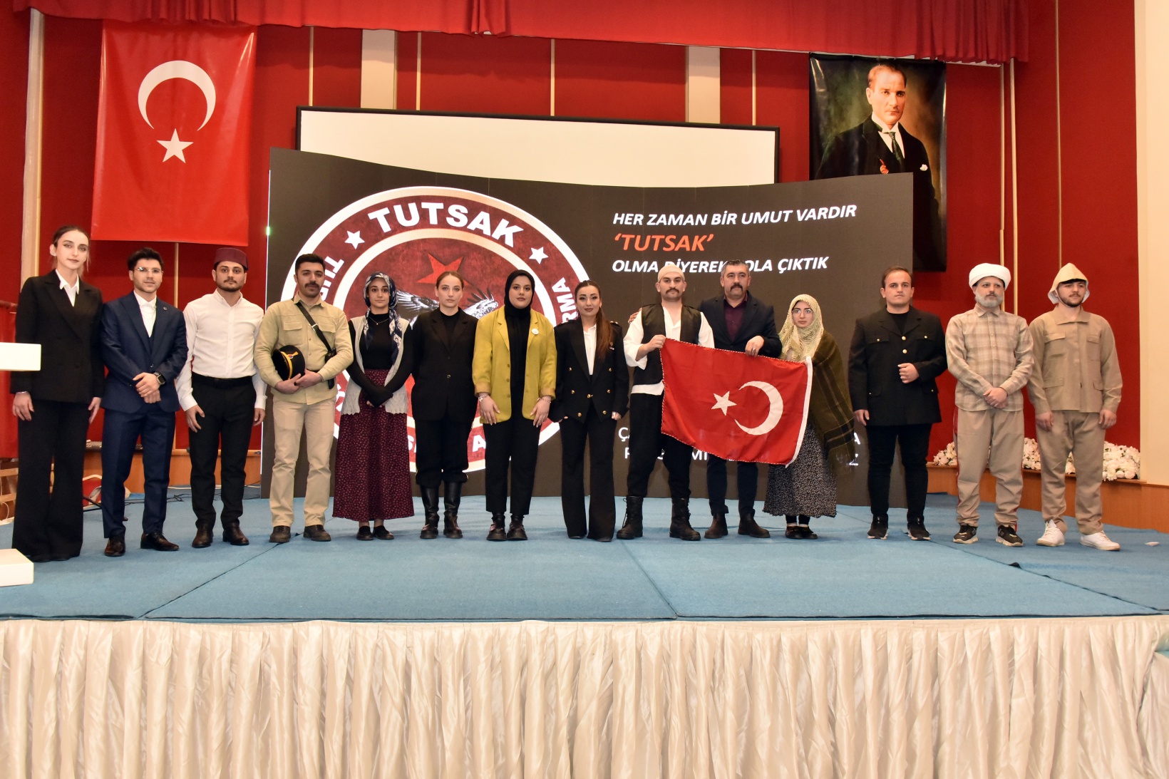 TUTSAK Çanakkale Şehitlerini andı 6