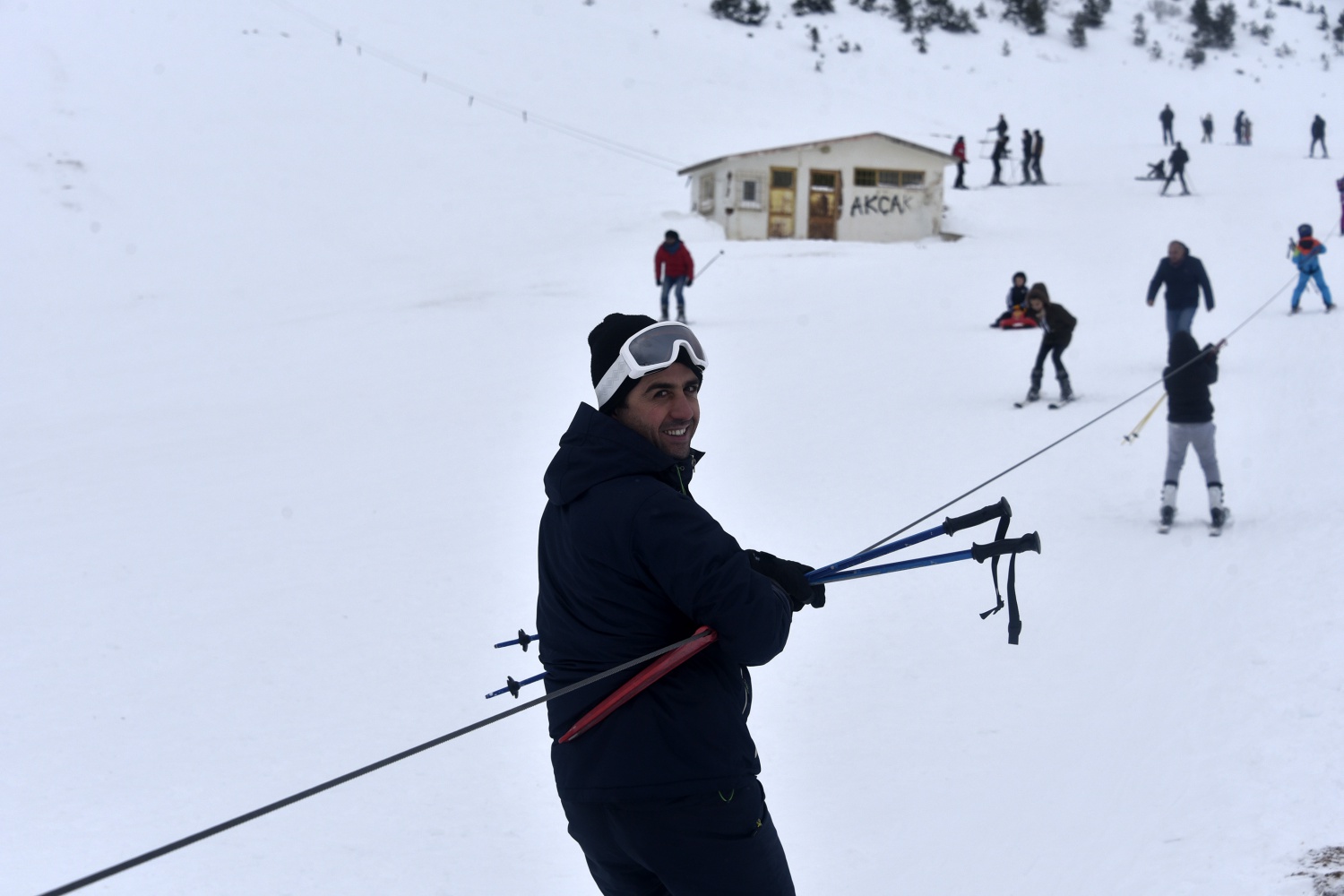 Zigana’da araç park edecek yer kalmadı 54