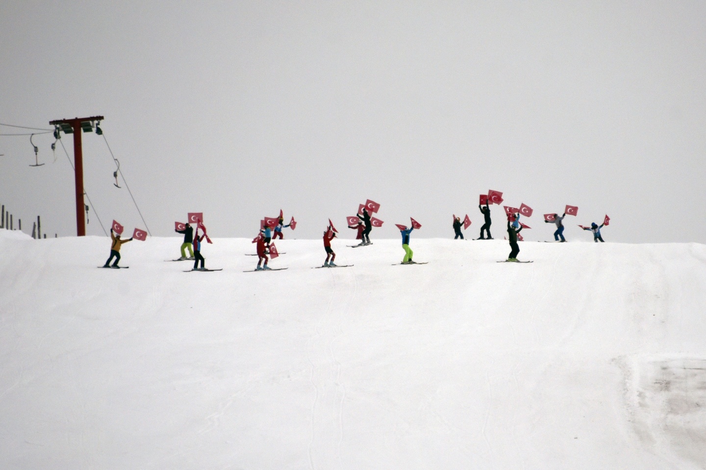 Kayak kursunu horonla bitirdiler 20