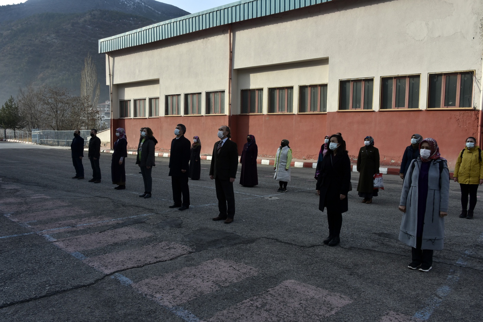Gümüşhane’de okullarda İstiklal Marşı okundu 3