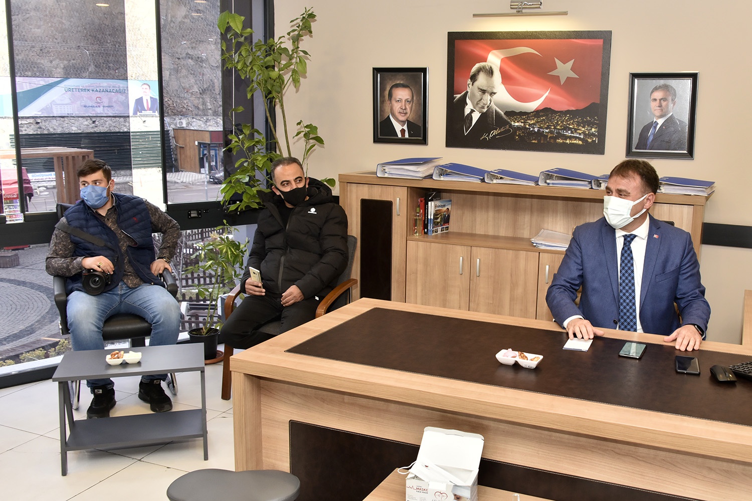 Başkan Çimen gazeteciler gününü unutmadı 10