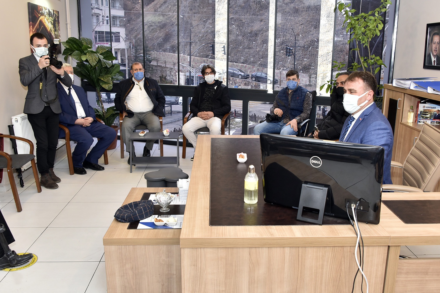 Başkan Çimen gazeteciler gününü unutmadı 9