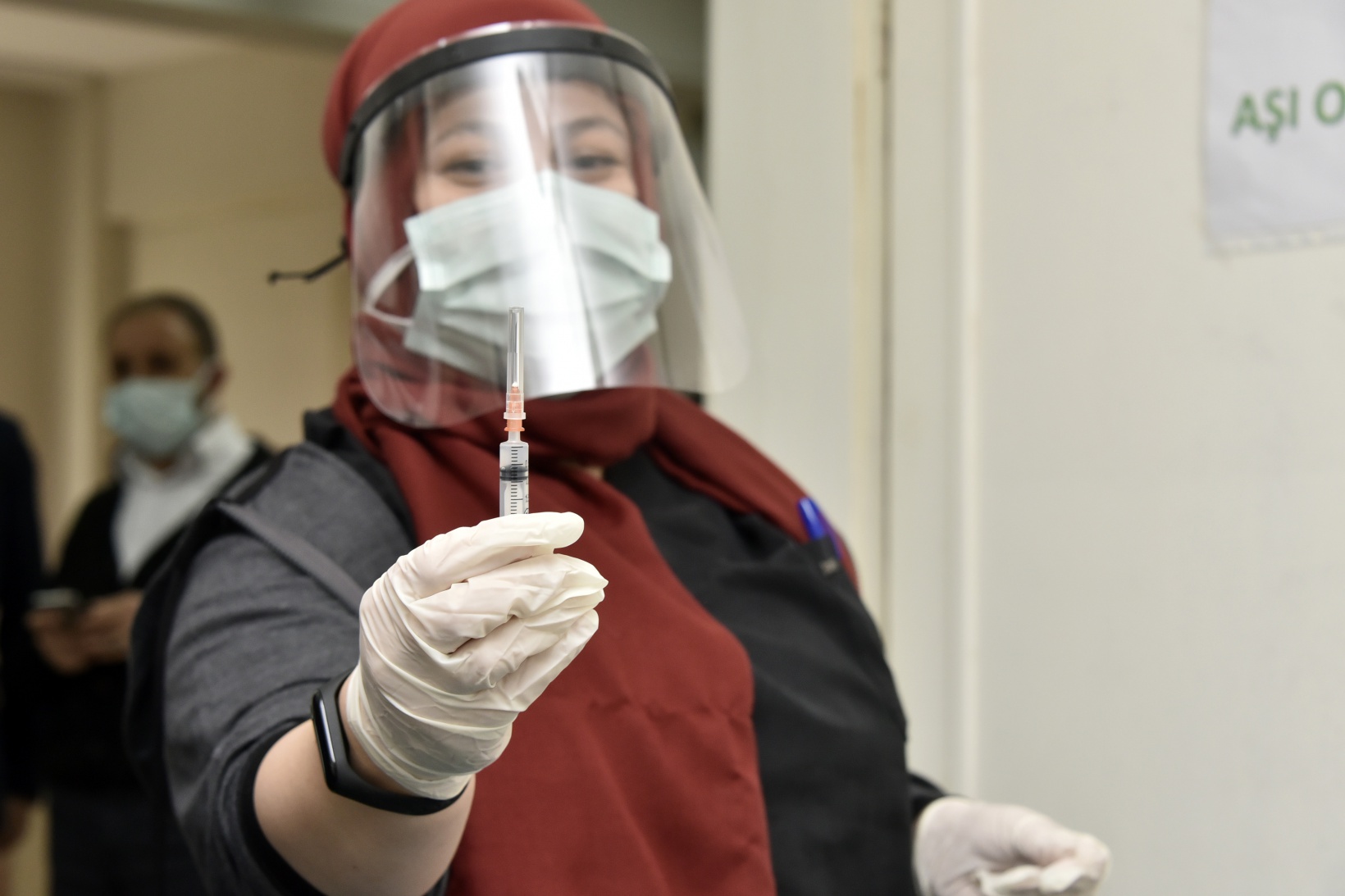 Gümüşhane’de Covid-19 aşılaması başladı 2