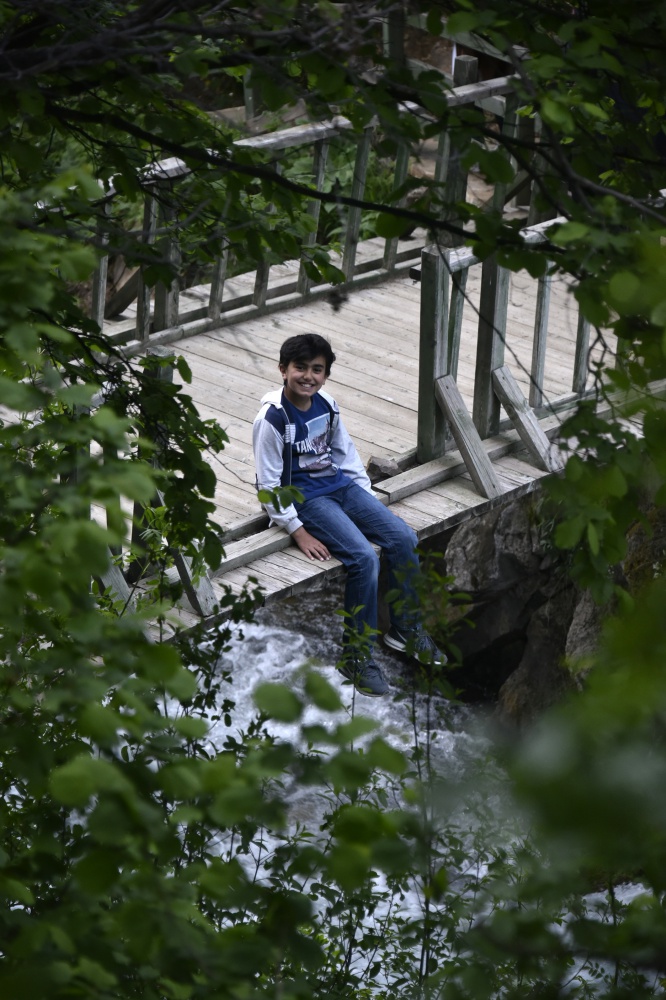 Gümüşhane’de 40 gözeli şelale büyülüyor 13