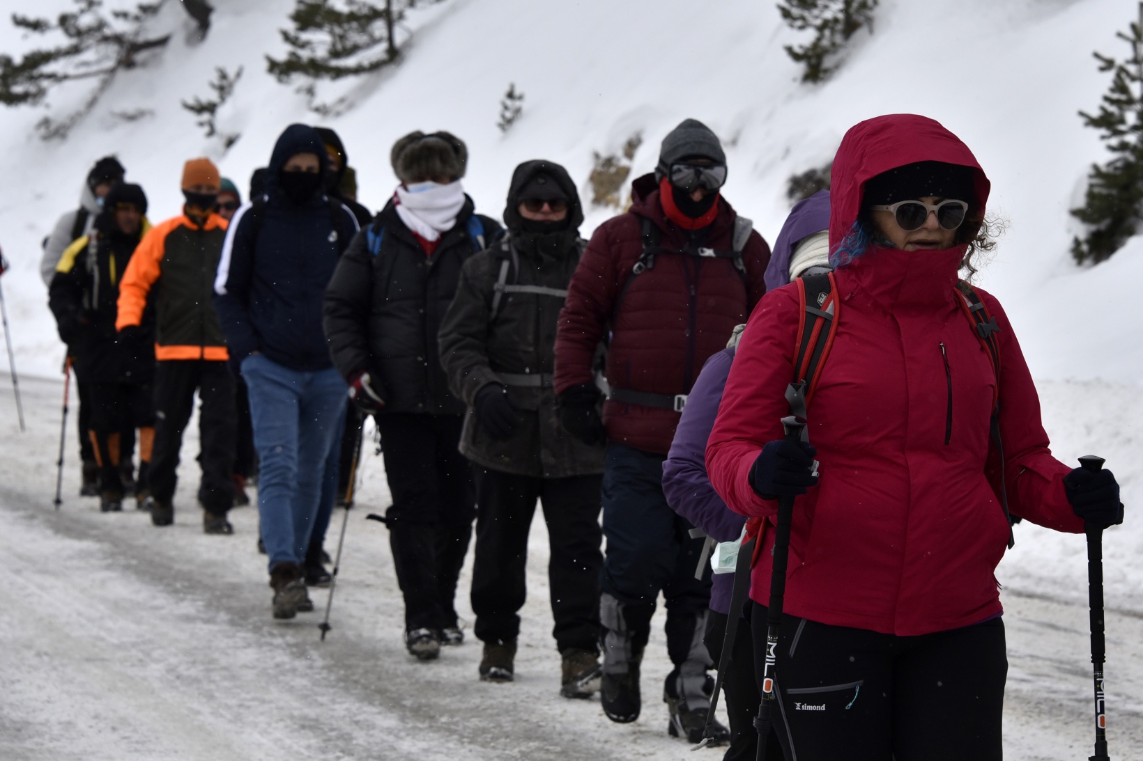 Çığ şehitleri 13.yılında Zigana dağında anıldı 2