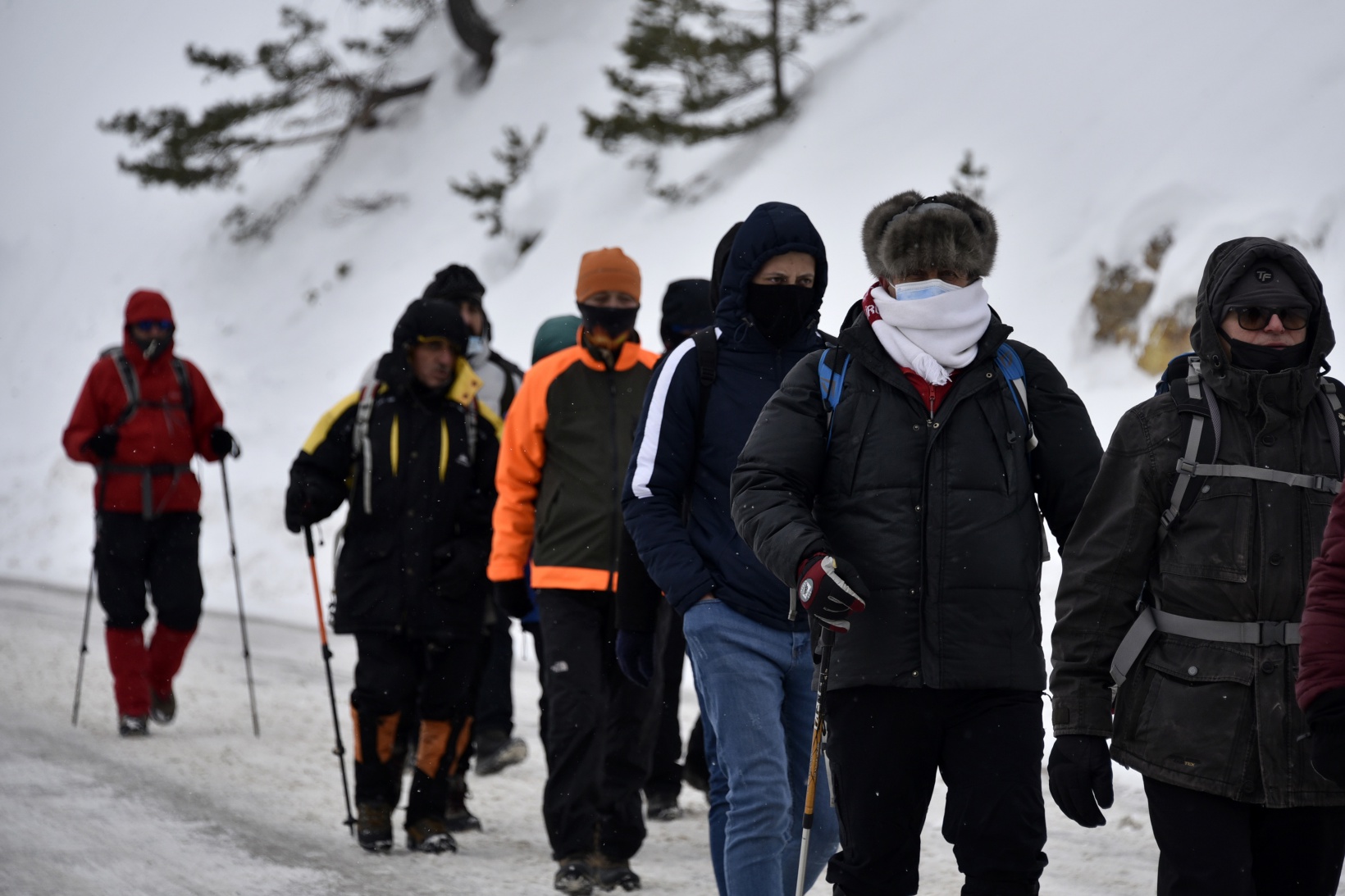 Çığ şehitleri 13.yılında Zigana dağında anıldı 1