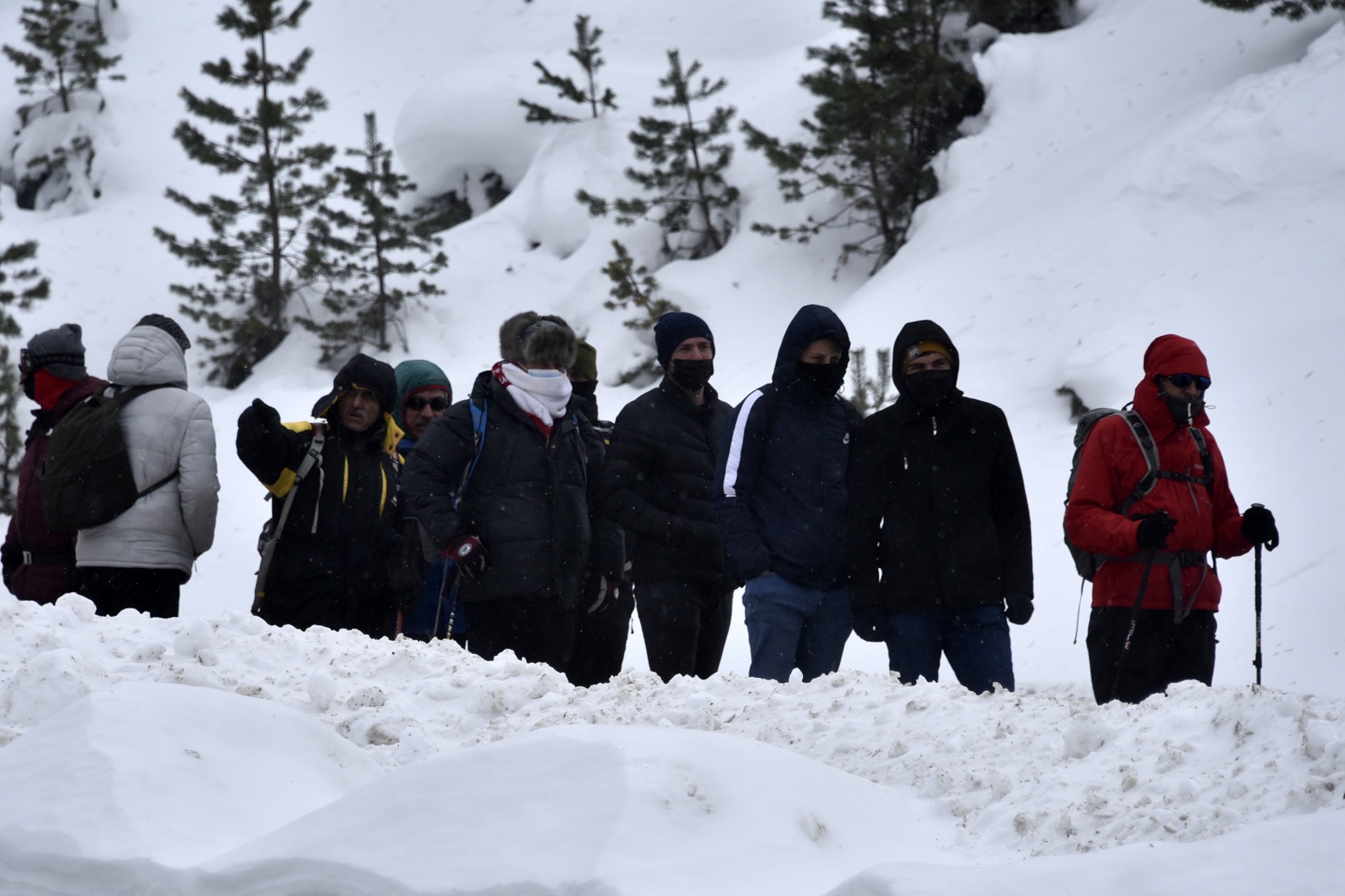 Çığ şehitleri 13.yılında Zigana dağında anıldı 6