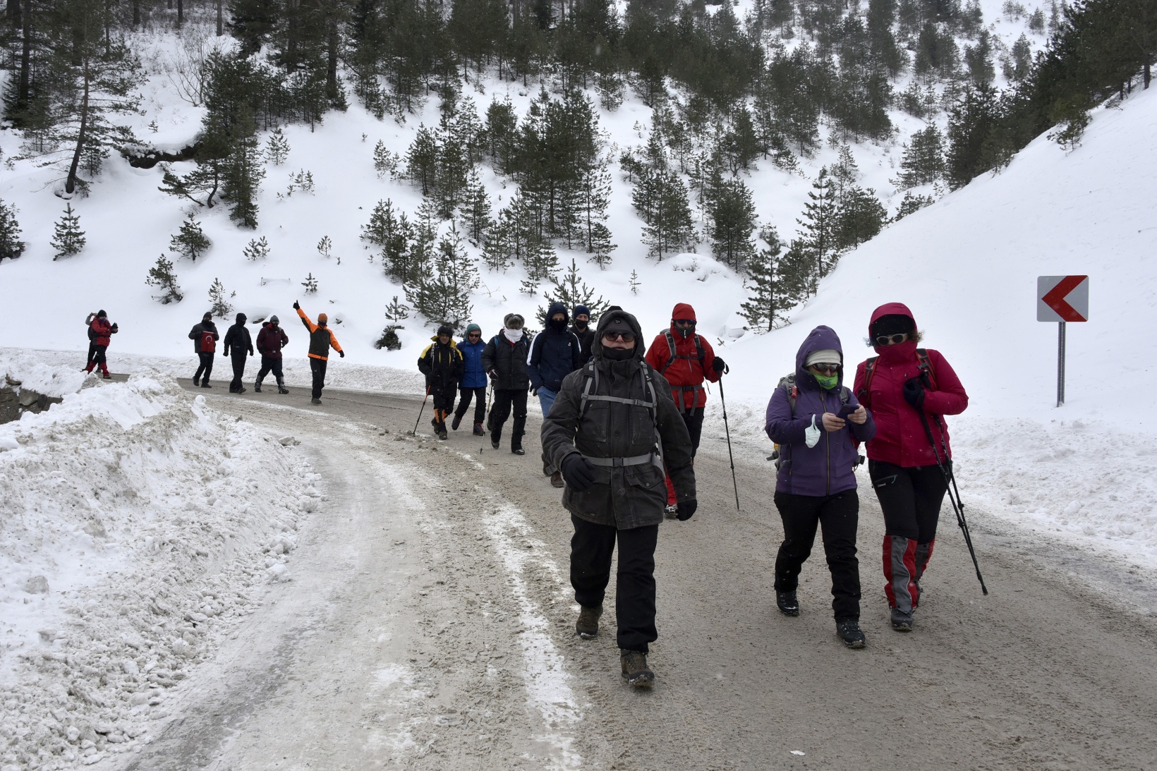 Çığ şehitleri 13.yılında Zigana dağında anıldı 16