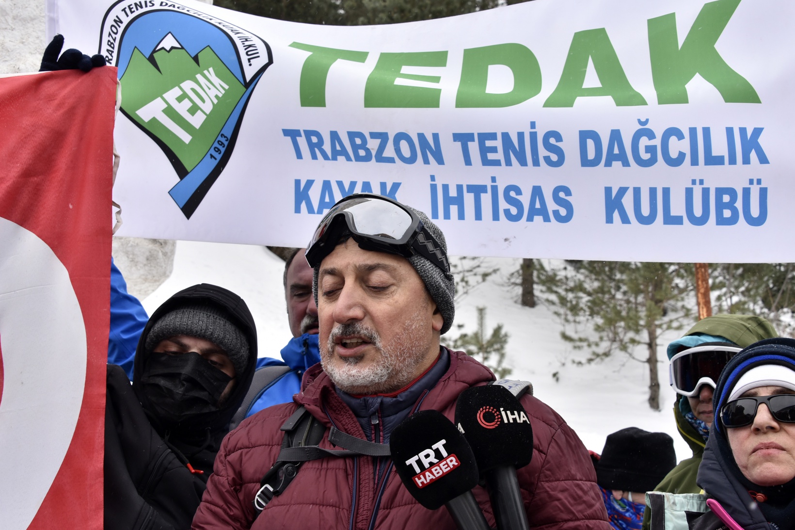 Çığ şehitleri 13.yılında Zigana dağında anıldı 14