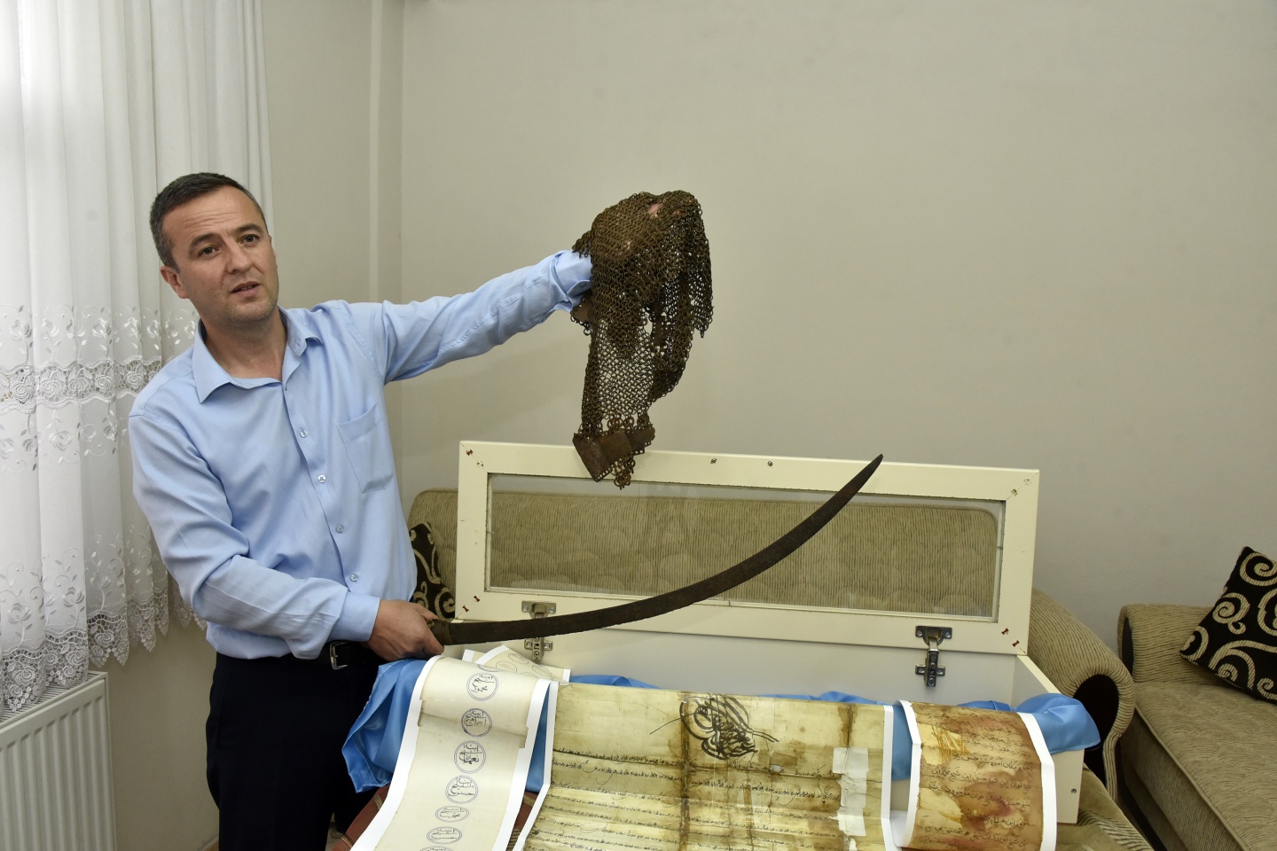 Bu kılıç ve zırh gömleği 700 yıllık 5