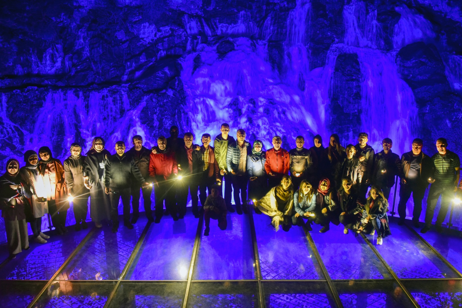 Gümüşhaneli dağcılar 40 gözeli şelalede iftar yaptı 5