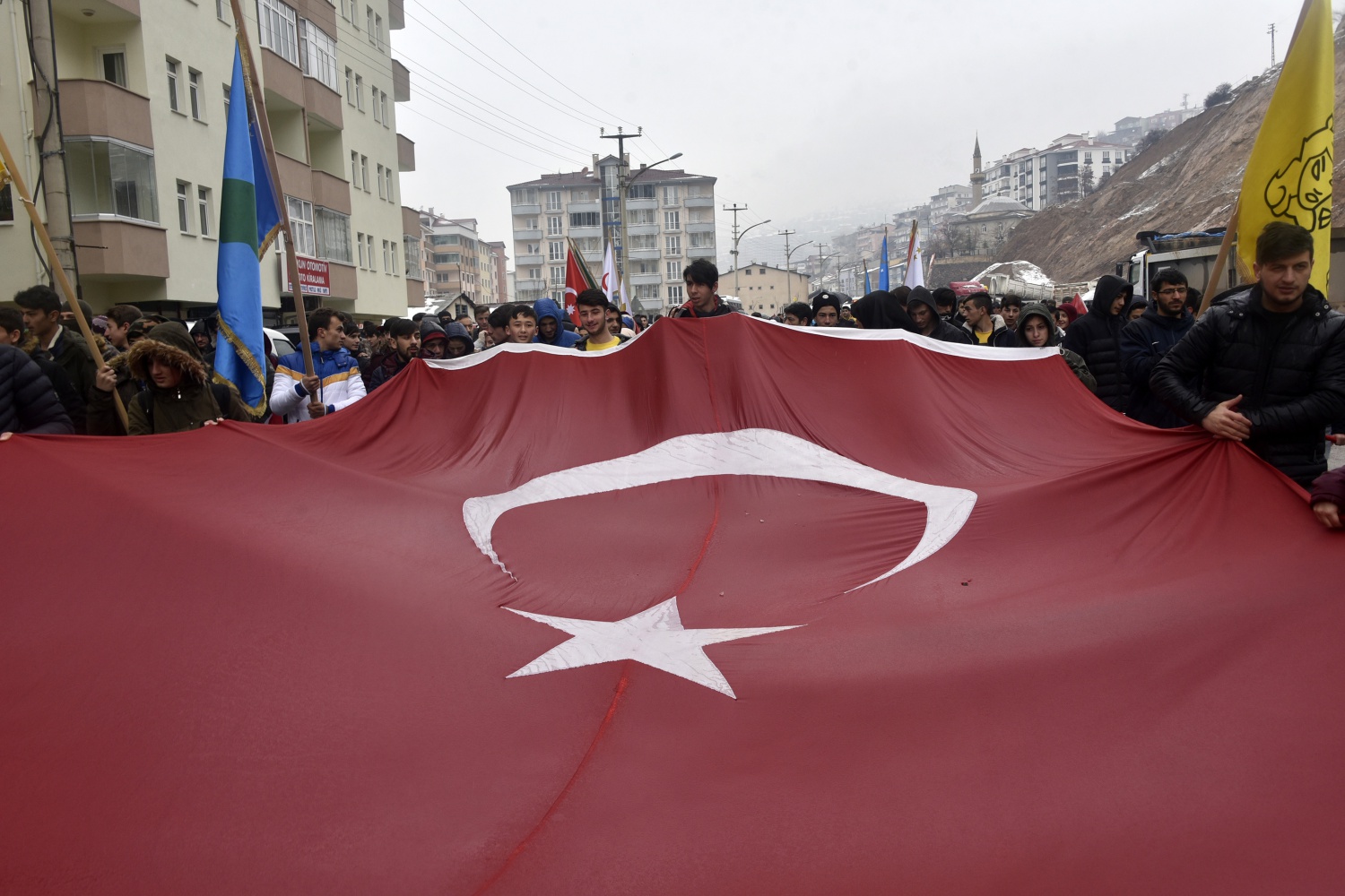 Gümüşhane Sarıkamış Şehitleri için yürüdü 10