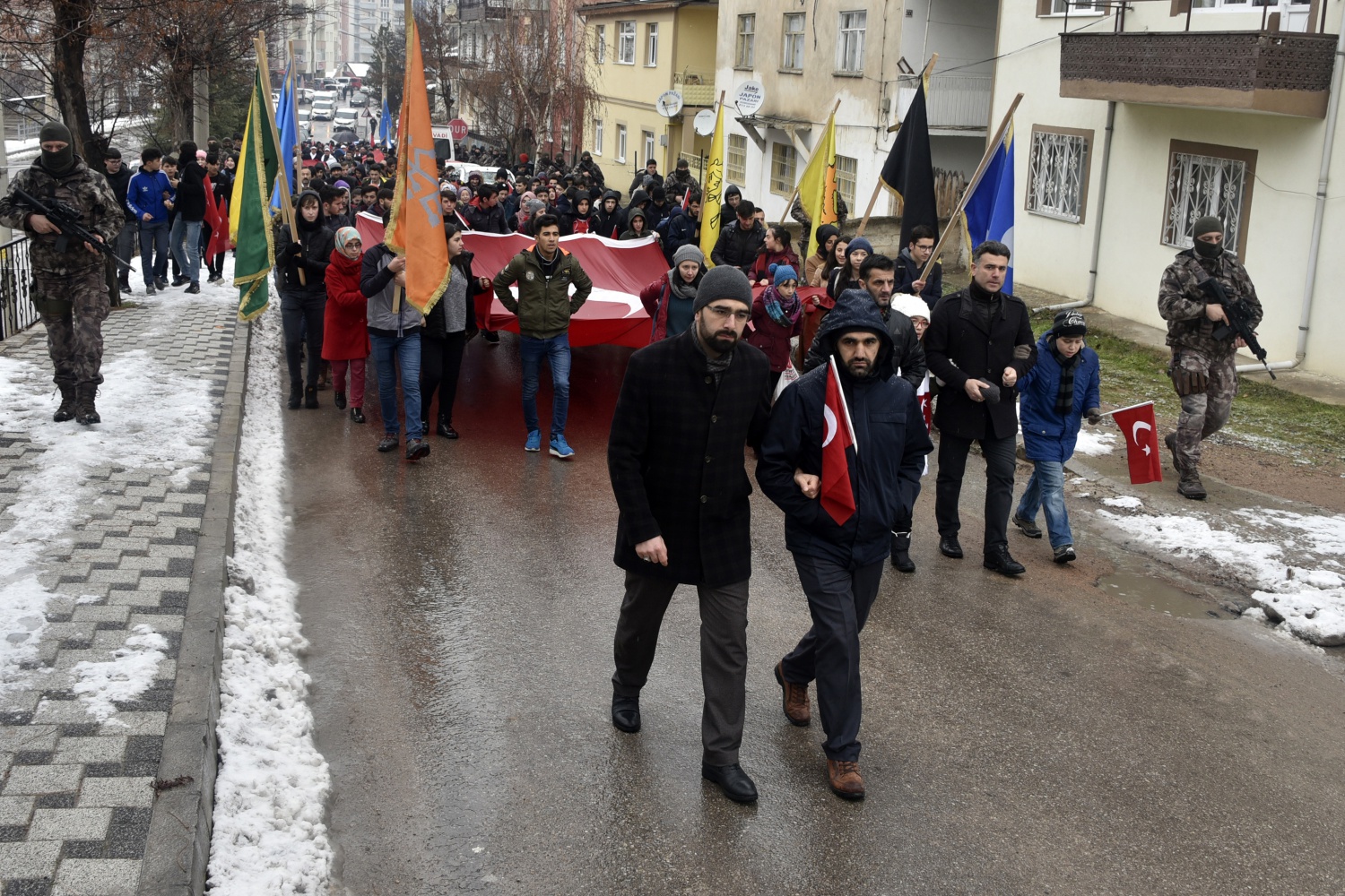 Gümüşhane Sarıkamış Şehitleri için yürüdü 18